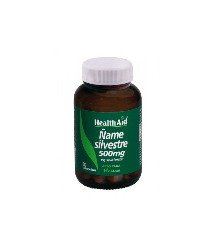 Ñame Silvestre 500mg · Health Aid · 60 Comprimidos