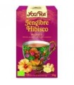 Jengibre Hibisco · Yogi Tea · 17 Bolsitas