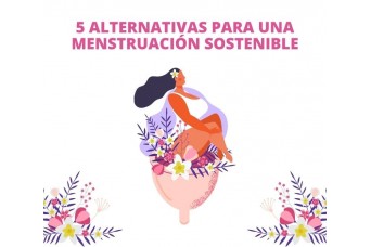 5 Alternativas para una menstruación sostenible