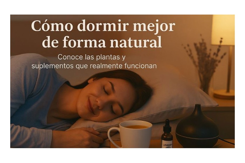 Cómo dormir mejor de forma natural: plantas y suplementos que realmente funcionan