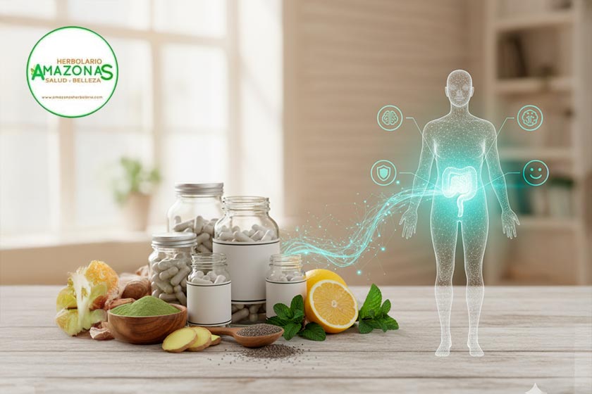 Probóticos y suplementos para el bienestar digestivo